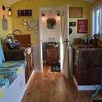 Shepherds Hut With Hot Tub